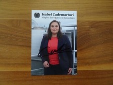 Isabel Cademartori autografo