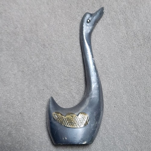 Statuina vintage pesante - , cigno
