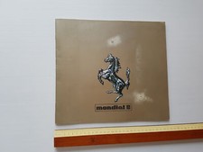 Ferrari Mondial 8 1980 depliant n.199.80 originale