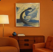 quadro arte moderna dipinto a