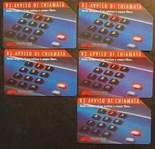 Schede Telefoniche G.404/8 "R2 - Avviso di Chiamata" Anno 1996