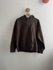 Felpa con cappuccio marrone
