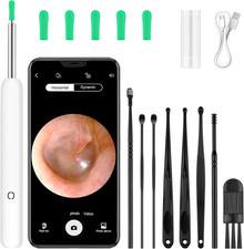 Otoscopio, 8 Kit Pulizia