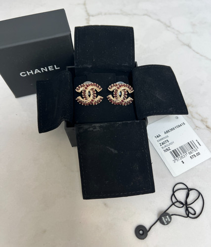 Orecchini chanel colore oro - orecchini, cc