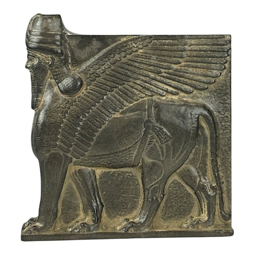 Statua lamassu gesso duro toro - lamassu,