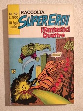 RACCOLTA SUPER EROI CORNO N. 52 FANTASTICI QUATTRO 92 93 94 NO RESA Q.SI EDICOLA