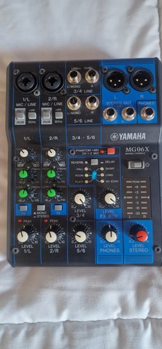 Mixer yamaha mg06x - mg06x,
