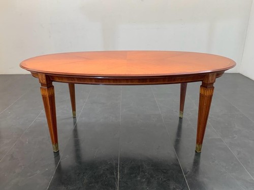 Oval rosewood table - oval,