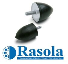 SUPPORTI ANTIVIBRANTI CONICI IN GOMMA VARIE MISURE