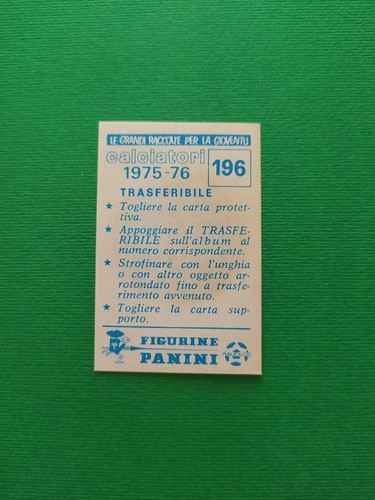Calciatori panini 1975 - panini,