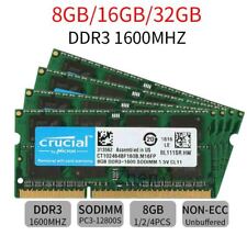 Crucial 32 GB 16 GB 8 GB DDR3