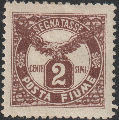 1919 fiume cent nuovo - 2, cent.