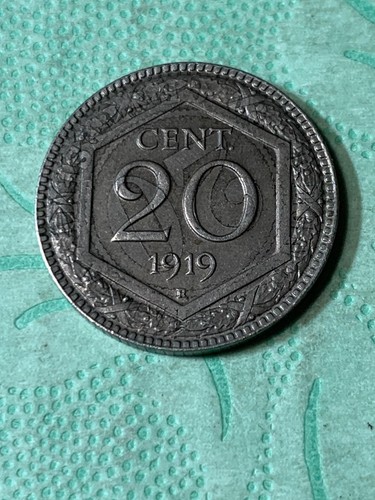 Centesimi 1919 esagono - 20,