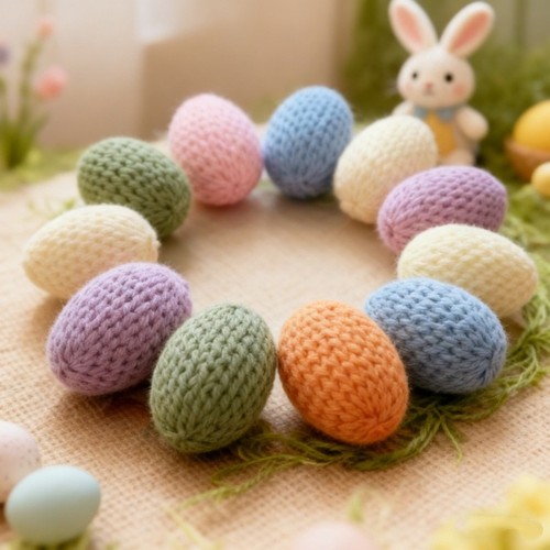 Uova pasqua fatte mano - uova,