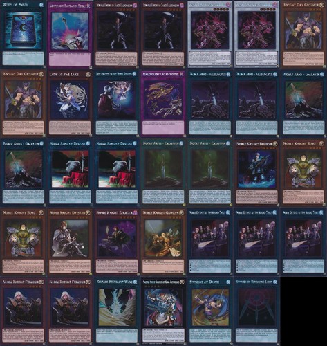 34 cards complete - yu-gi-oh!,