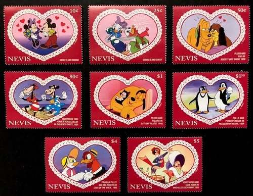 Set francobolli nevis - set,