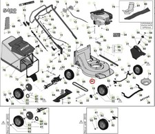 Carter scocca rosso ORIGINALE