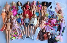 Lotto barbie bambole Mattel moderne BMR made to move accessori corpi teste extra