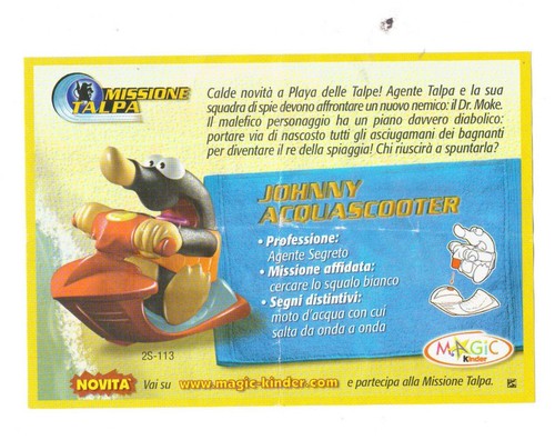 Sorpresina kinder missione - kinder,