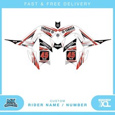 Yamaha Raptor 700R 2006 - 2012 Quad Bike ATV Kit Grafica Decalcomanie Avvolgente