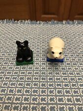 Lego Duplo Animal Zoo ORSO POLARE Nero CUB Figura Gatto Minifigure Base Giocattolo
