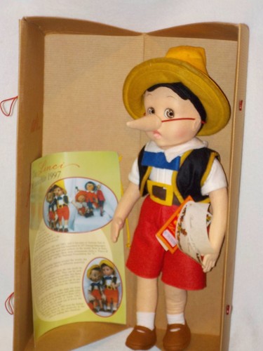 Bambola pinocchio feltro - bambola, in