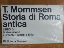 MOMMSEN, STORIA DI ROMA