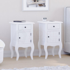 Comodino bianco mobiletto