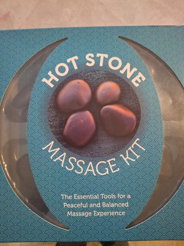 Kit massaggio hot stone nuovo - kit,
