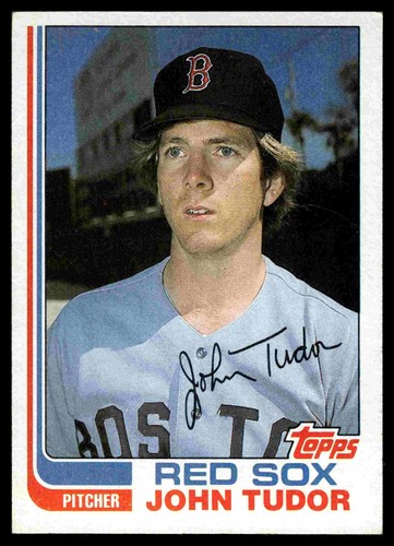 John tudor 1982 - 1982, topps
