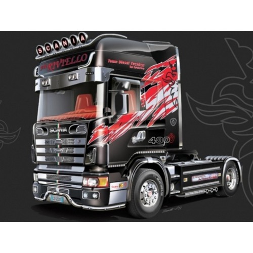 Italeri 03922 scania - scania, 164l