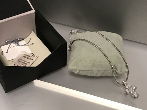 Swarovski necklace chain 42cm - necklace,
