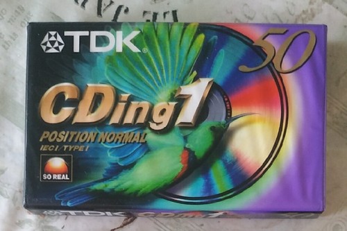 Audio cassetta tdk cding1 - tdk, 50