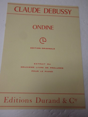 Claude debussy ondine - claude,