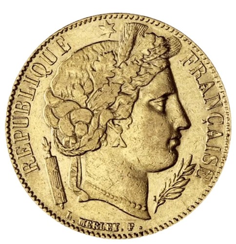 Franchi francesi oro - franchi,