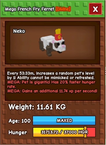 Mega furetto french - mega,