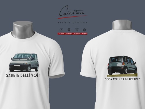 Shirt maglia auto fiat - maglia,