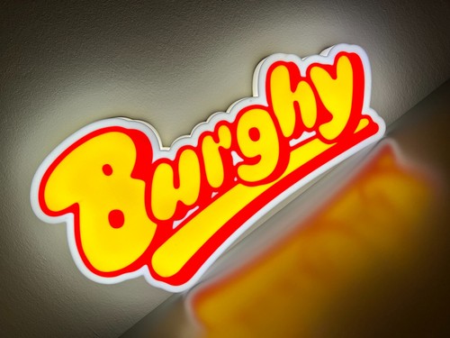 Insegna luminosa burghy - insegna,