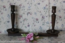 COPPIA DI CANDELIERI ANTICHI