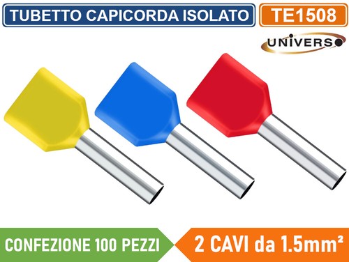 100pz tubetto terminale - tubetto,