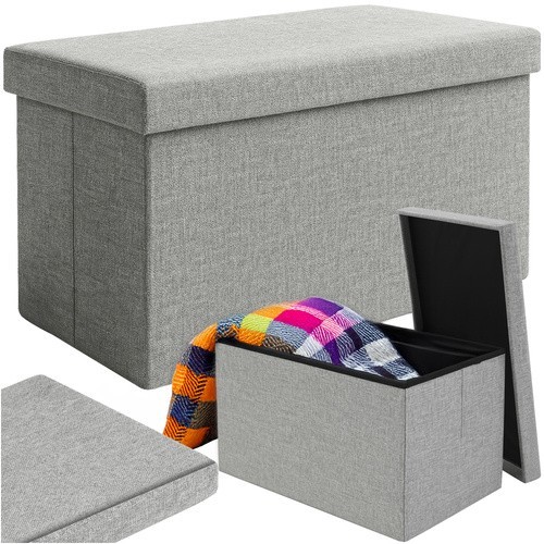 Pouf contenitore rettangolare - contenitore,