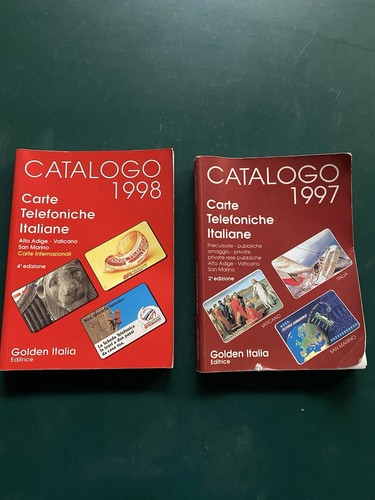 Catologhi schede telefoniche - schede,