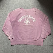 Felpa anni 60 vintage rossa