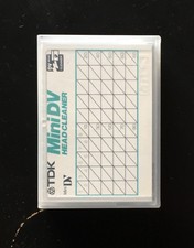 TDK Mini DV head cleaning