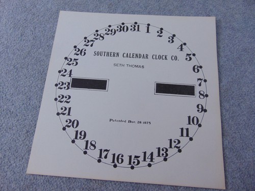 Seth thomas calendario - seth,