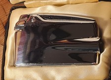 Mirror Finish Mint ! Boxed Ronson Varaflame   Gents Gas Lighter Rare .New Valves
