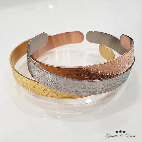 Bracciale padre nostro - bracciale,