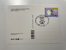 2022 Cartolina Filatelica Cartoon Club Rimini Riminicomix Annullo Lupo Alberto