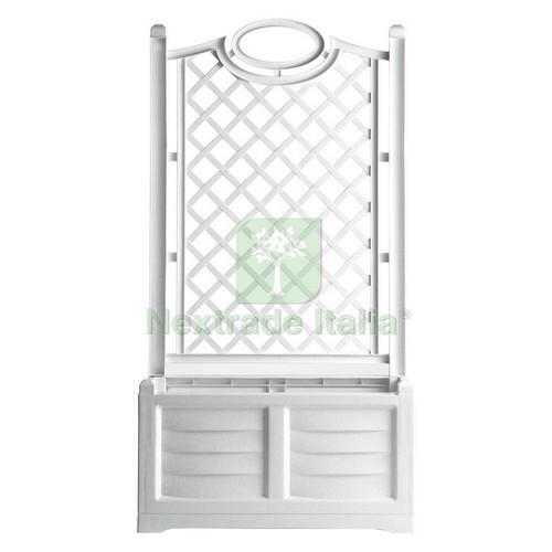 1pz fioriera pvc rettangolare - 1pz,