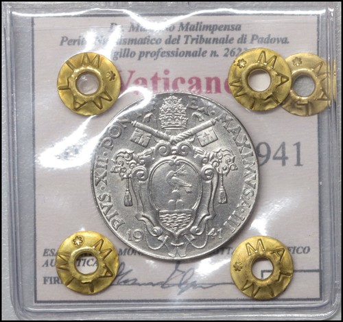 Papa pio xii centesimi 1941 - papa,